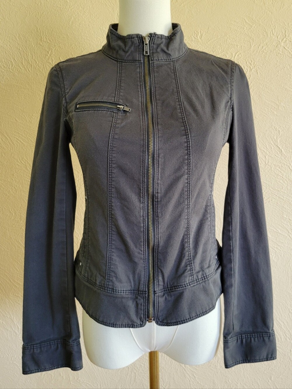 Express | 2015 Gray Zip-Up Jacket
